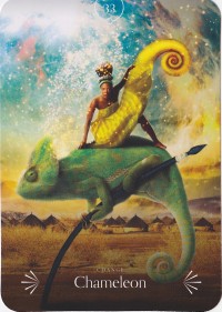 №33. Chameleon ～カメレオン～【Divine Animals Oracle】カード解説（ディバイン アニマル オラクル シリーズ33）