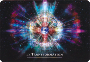 №19. TRANSFORMATION ～変容～【The Secret Language of Light】カード解説（シークレット・ランゲージ・オブ・ライト オラクル シリーズ19）