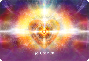 №40.COLOUR ～カラー～【The Secret Language of Light】カード解説（シークレット・ランゲージ・オブ・ライト オラクル シリーズ40）