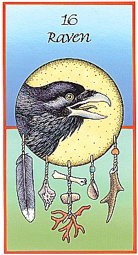 №16. Raven  ～レイヴン（ワタリガラス） ～【Medicine Cards】カード解説（メディスン・カード）