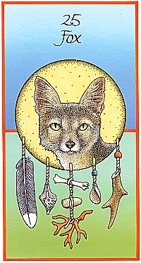№25. Fox ～フォックス（キツネ）～【Medicine Cards】カード解説（メディスン・カード）