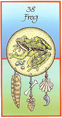 №38. Frog  ～カエル ～【Medicine Cards】カード解説（メディスン・カード）