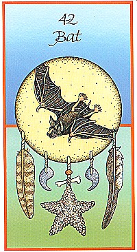 №42. Bat  ～コウモリ ～【Medicine Cards】カード解説（メディスン・カード）
