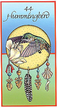№44. Hummingbird  ～ハミングバード（ハチドリ）～【Medicine Cards】カード解説（メディスン・カード）