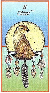№8. Otter ～カワウソ～【Medicine Cards】カード解説（メディスン・カード）